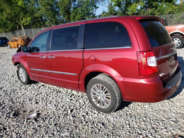 2C4RC1CG7GR304942 - 2016 CHRYSLER TOWN & COU TOURING L RED photo 2