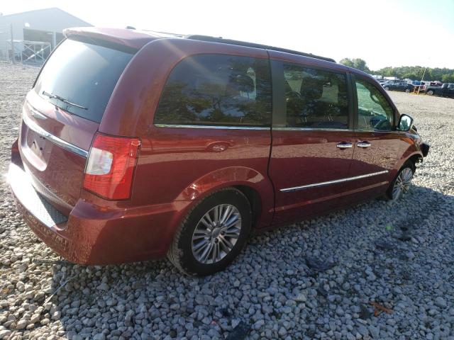 2C4RC1CG7GR304942 - 2016 CHRYSLER TOWN & COU TOURING L RED photo 3