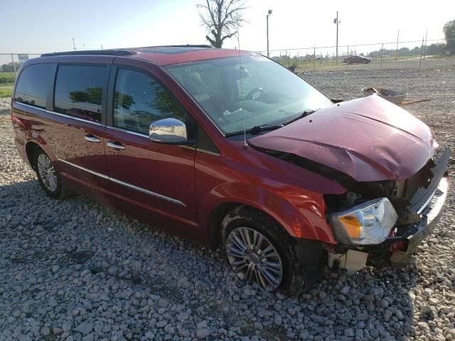 2C4RC1CG7GR304942 - 2016 CHRYSLER TOWN & COU TOURING L RED photo 4