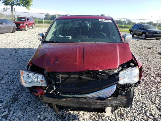 2C4RC1CG7GR304942 - 2016 CHRYSLER TOWN & COU TOURING L RED photo 5