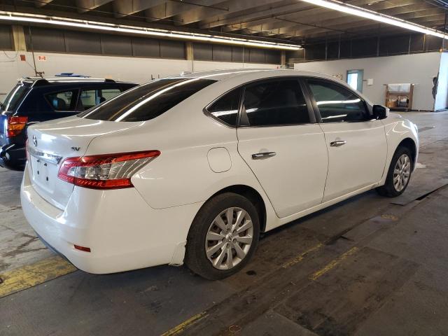 3N1AB7AP9FY303086 - 2015 NISSAN SENTRA S WHITE photo 3