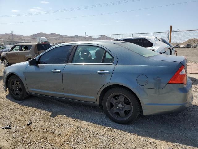 3FAHP0HA5BR178829 - 2011 FORD FUSION SE TEAL photo 2