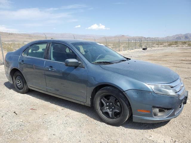 3FAHP0HA5BR178829 - 2011 FORD FUSION SE TEAL photo 4