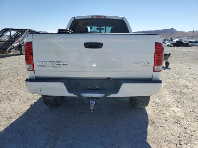 3D7KU28634G135448 - 2004 DODGE RAM 2500 ST WHITE photo 6