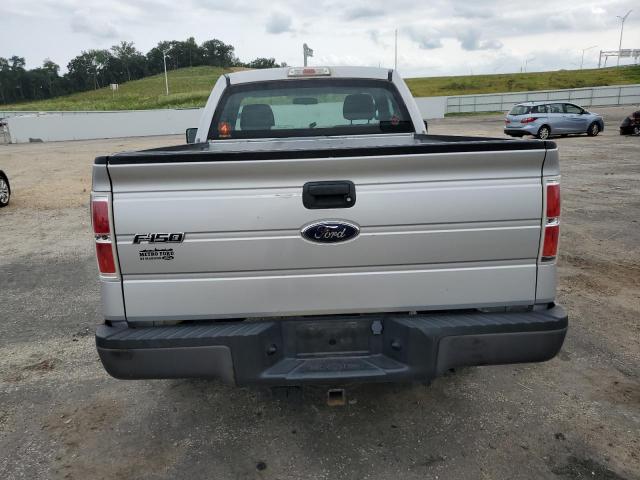 1FTRF12W09KC51731 - 2009 FORD F150 SILVER photo 6