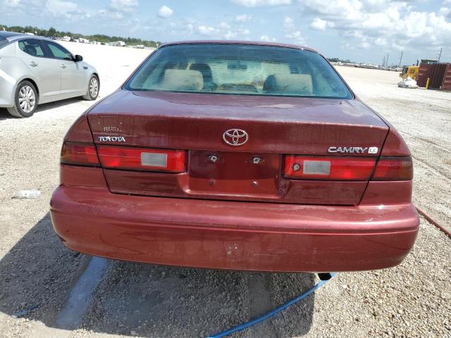 4T1BG22K6XU502847 - 1999 TOYOTA CAMRY CE BURGUNDY photo 6