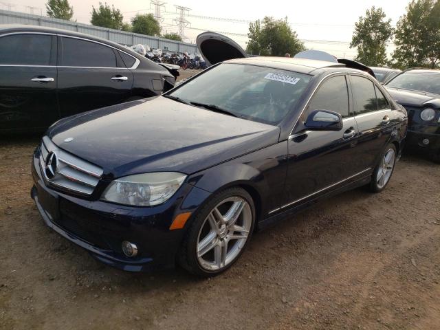 WDDGF56X68R030101 - 2008 MERCEDES-BENZ C 350 BLUE photo 1