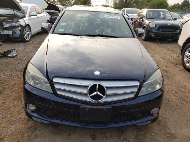 WDDGF56X68R030101 - 2008 MERCEDES-BENZ C 350 BLUE photo 5