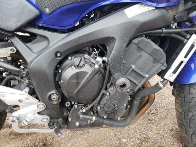 JYARJ13E07A002767 - 2007 YAMAHA FZ6 SHG BLUE photo 7