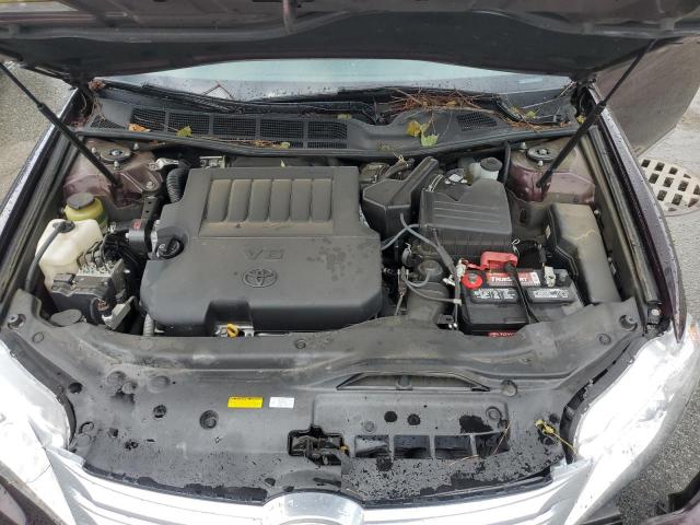 4T1BK3DB6CU466976 - 2012 TOYOTA AVALON BASE 勃艮第红 照片 11