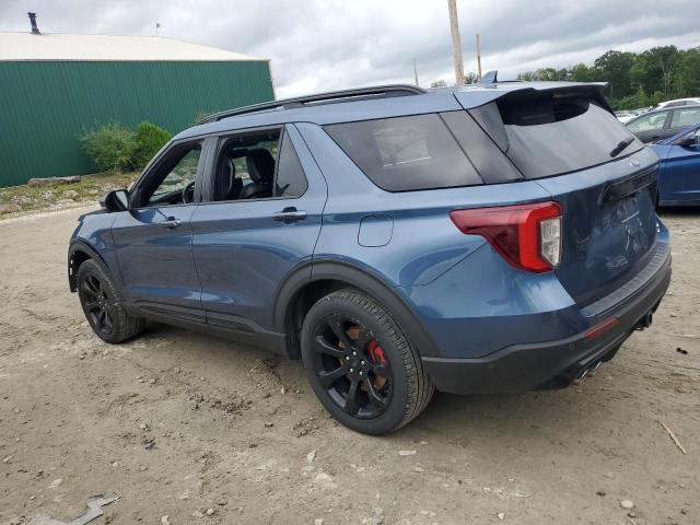 1FM5K8GC1LGB17625 - 2020 FORD EXPLORER ST BLUE photo 2