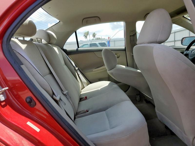 1NXBU40E19Z071726 - 2009 TOYOTA COROLLA BASE Rot Foto 10