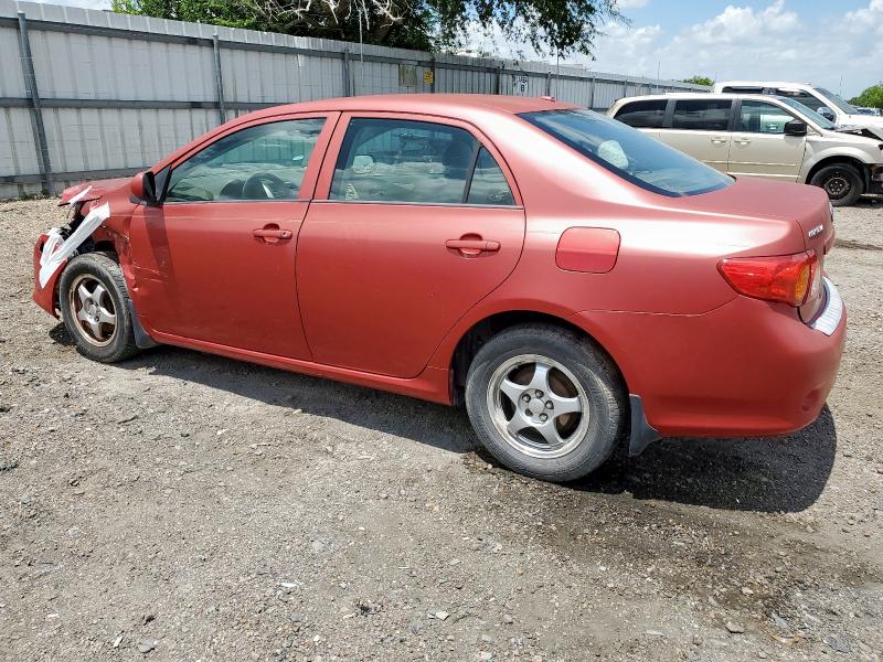 1NXBU40E19Z071726 - 2009 TOYOTA COROLLA BASE Rot Foto 2