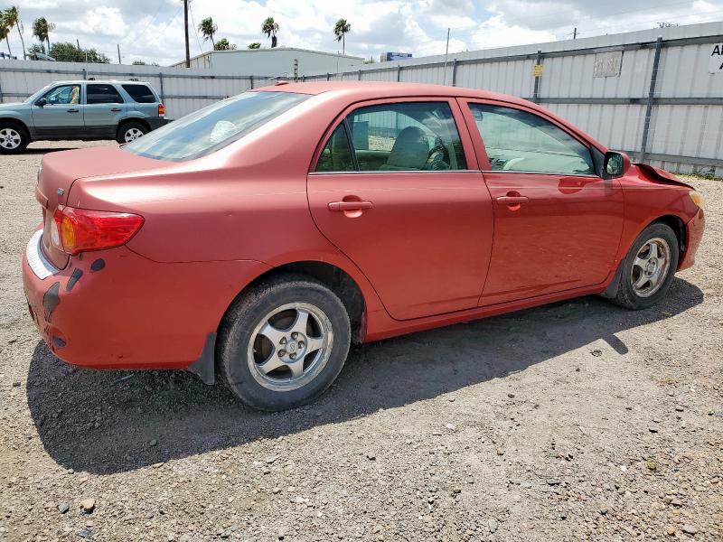 1NXBU40E19Z071726 - 2009 TOYOTA COROLLA BASE Rot Foto 3