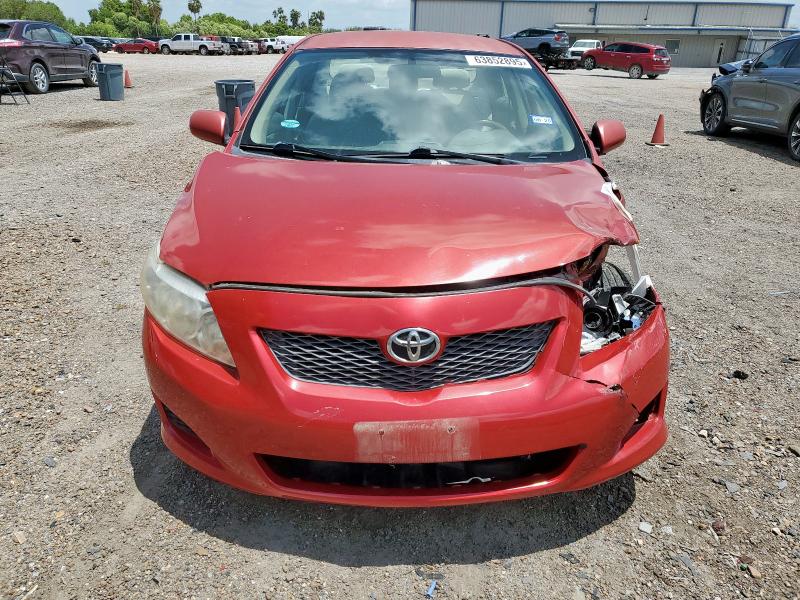 1NXBU40E19Z071726 - 2009 TOYOTA COROLLA BASE Rot Foto 5
