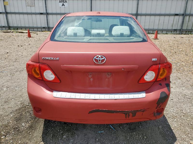 1NXBU40E19Z071726 - 2009 TOYOTA COROLLA BASE Rot Foto 6