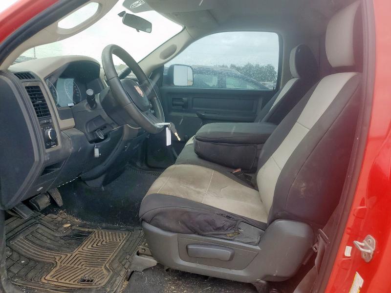 1D3HB16K39J508375 - 2009 DODGE RAM 1500 წითელი ფოტო 7