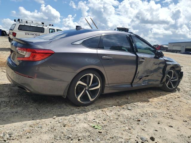 1HGCV2F32JA035518 - 2018 HONDA ACCORD SPORT GRAY photo 3