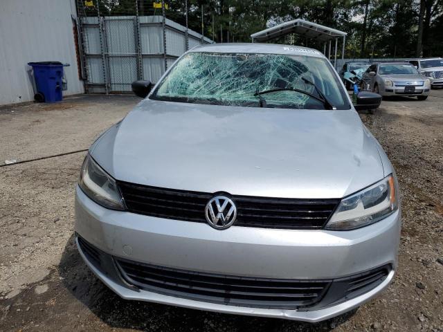 3VW2K7AJ8EM319604 - 2014 VOLKSWAGEN JETTA BASE SILVER photo 5