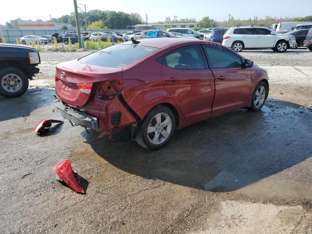 5NPDH4AE0DH330922 - 2013 HYUNDAI ELANTRA LI GLS BURGUNDY photo 3