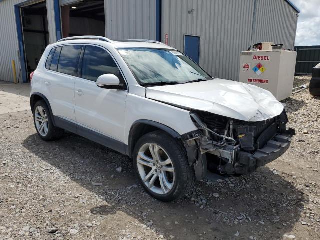 WVGAV7AX4DW548236 - 2013 VOLKSWAGEN TIGUAN S WHITE photo 4