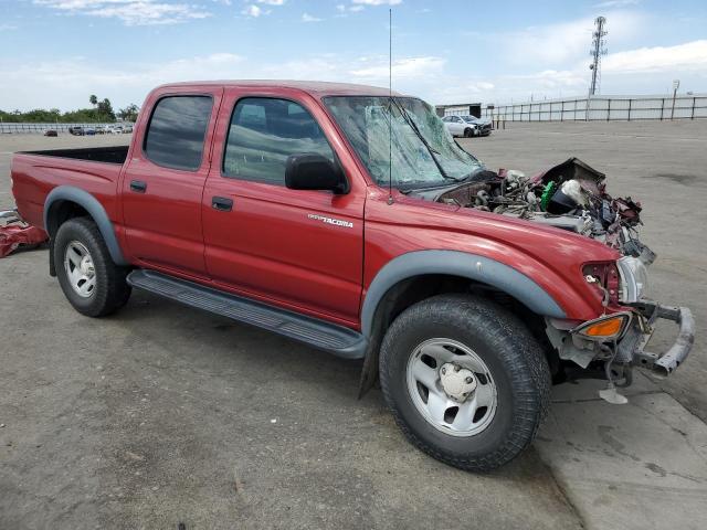 5TEGM92N04Z335524 - 2004 TOYOTA TACOMA DOUBLE CAB PRERUNNER RED photo 4