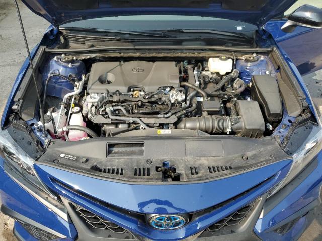 4T1T31AK7RU062359 - 2024 TOYOTA CAMRY SE NIGHT SHADE BLUE photo 11