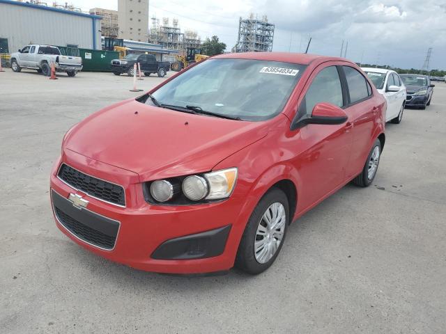 1G1JA5SH0D4193825 - 2013 CHEVROLET SONIC LS RED photo 1
