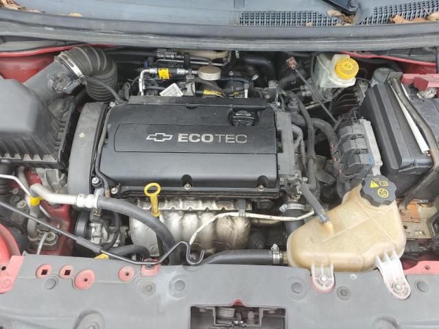 1G1JA5SH0D4193825 - 2013 CHEVROLET SONIC LS RED photo 11