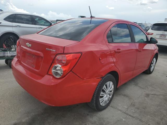1G1JA5SH0D4193825 - 2013 CHEVROLET SONIC LS RED photo 3