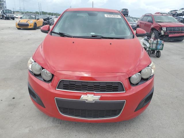 1G1JA5SH0D4193825 - 2013 CHEVROLET SONIC LS RED photo 5