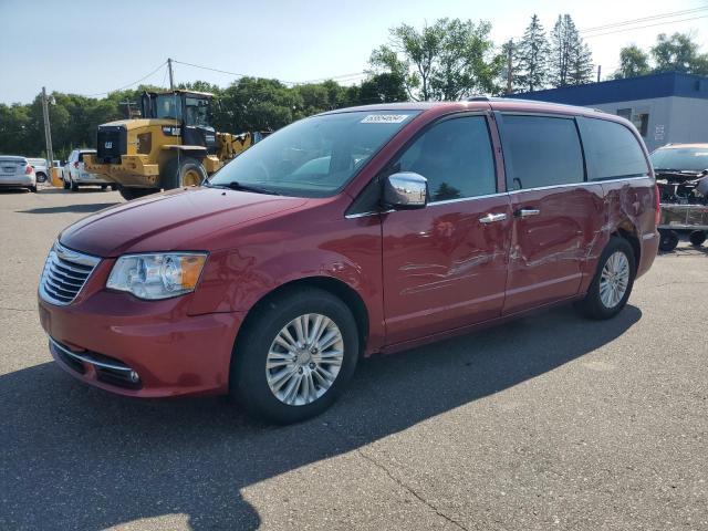 2C4RC1GG5ER112023 - 2014 CHRYSLER TOWN & COU LIMITED MAROON photo 1