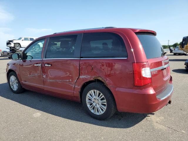 2C4RC1GG5ER112023 - 2014 CHRYSLER TOWN & COU LIMITED MAROON photo 2