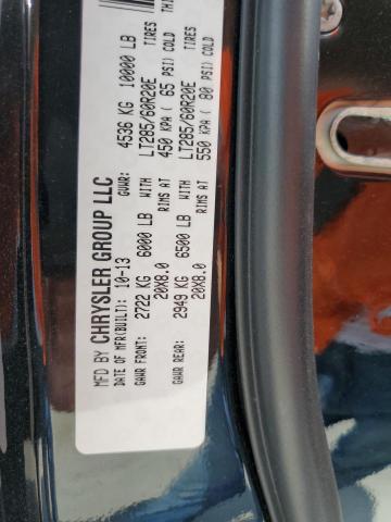 3C6UR5DL9EG145332 - 2014 RAM 2500 SLT შავი ფოტო 13
