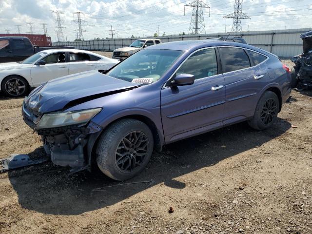 5J6TF2H57CL010819 - 2012 HONDA CROSSTOUR EXL BLUE photo 1