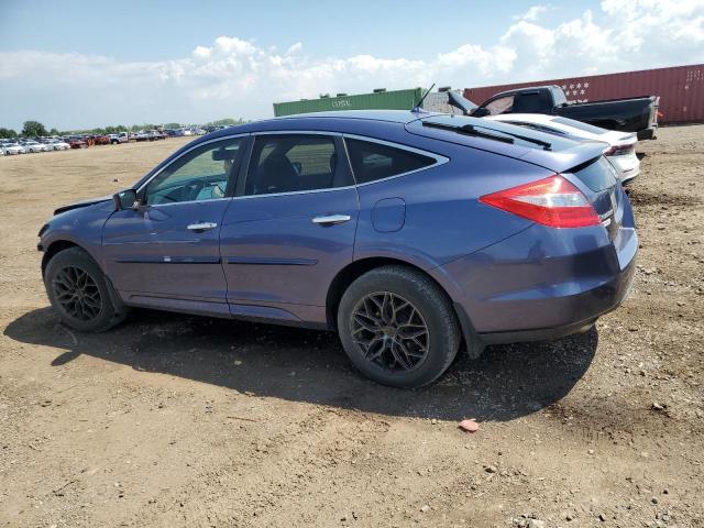 5J6TF2H57CL010819 - 2012 HONDA CROSSTOUR EXL BLUE photo 2