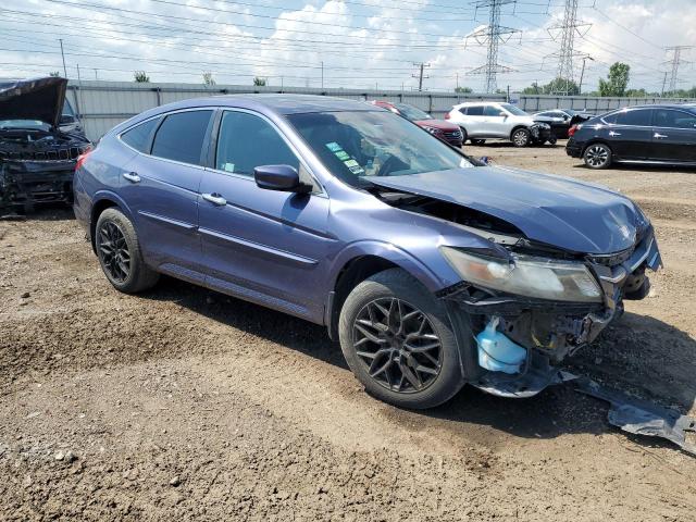 5J6TF2H57CL010819 - 2012 HONDA CROSSTOUR EXL BLUE photo 4