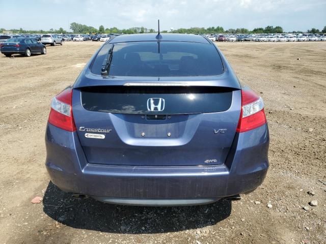 5J6TF2H57CL010819 - 2012 HONDA CROSSTOUR EXL BLUE photo 6
