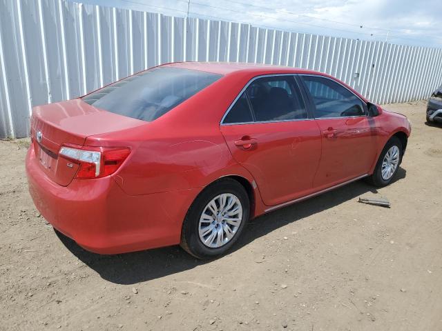 4T1BF1FK2CU585145 - 2012 TOYOTA CAMRY L BASE RED photo 3