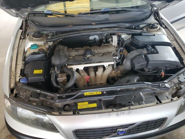 YV1RS61T532280997 - 2003 VOLVO S60 SILVER photo 11