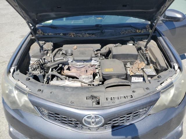 4T1BF1FK7CU166966 - 2012 TOYOTA CAMRY BASE GRAY photo 11