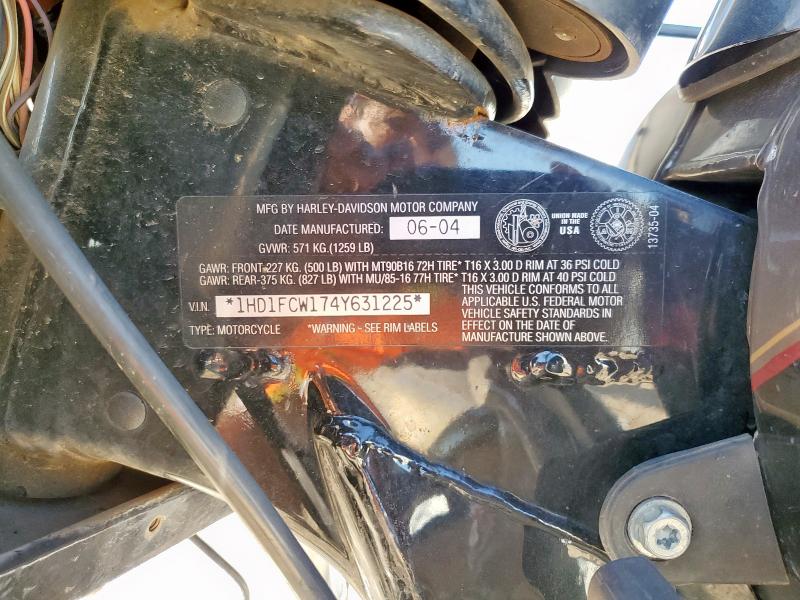 1HD1FCW174Y631225 - 2004 HARLEY-DAVIDSON FLHTCUI BROWN photo 8