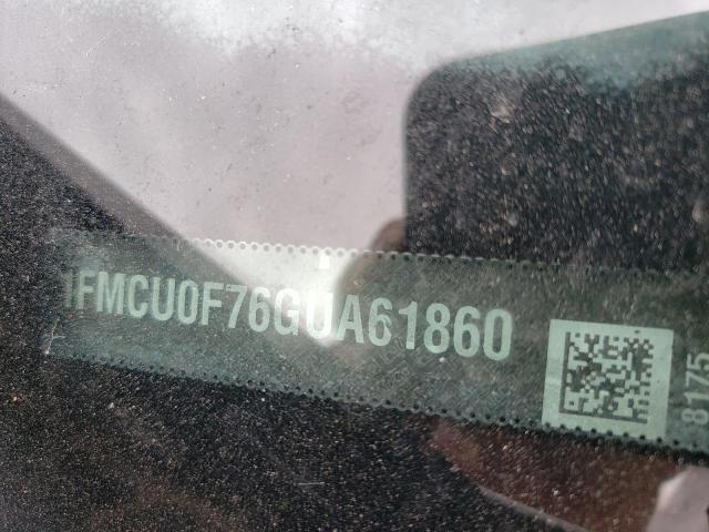 1FMCU0F76GUA61860 - 2016 FORD ESCAPE S SILVER photo 13