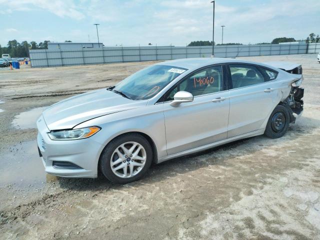 3FA6P0H72GR200210 - 2016 FORD FUSION 4D SE SILVER photo 1