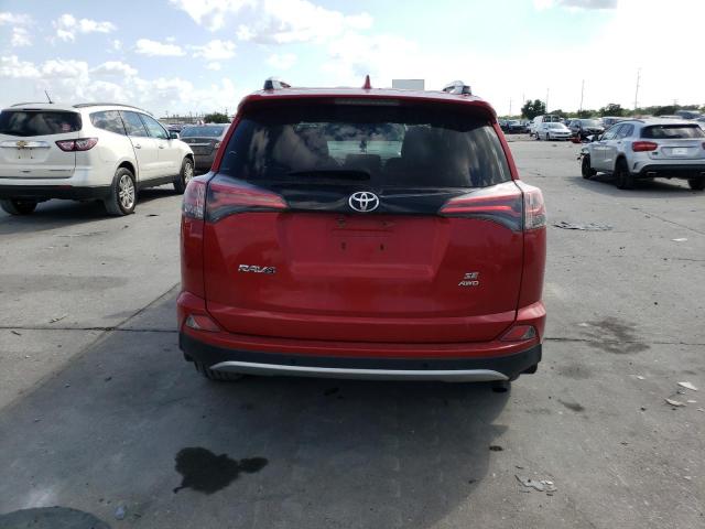 2T3JFREV3GW512871 - 2016 TOYOTA RAV4 SE RED photo 6