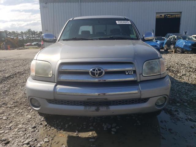 5TBBT44185S457811 - 2005 TOYOTA TUNDRA ACCESS CAB SR5 SILVER photo 5