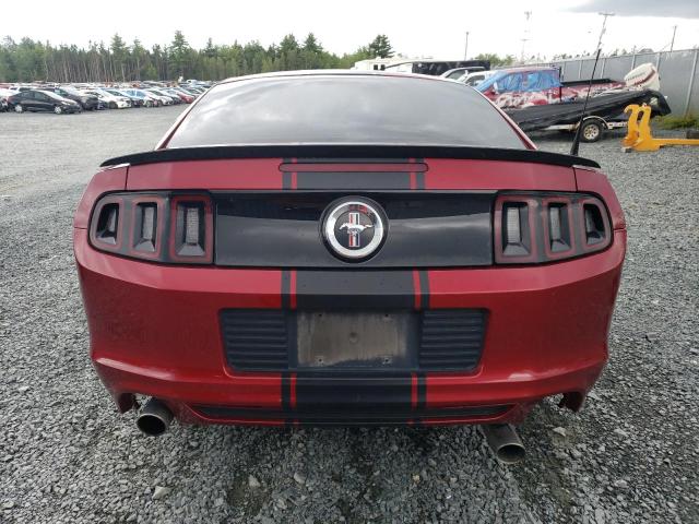 1ZVBP8AM1E5220632 - 2014 FORD MUSTANG RED photo 6