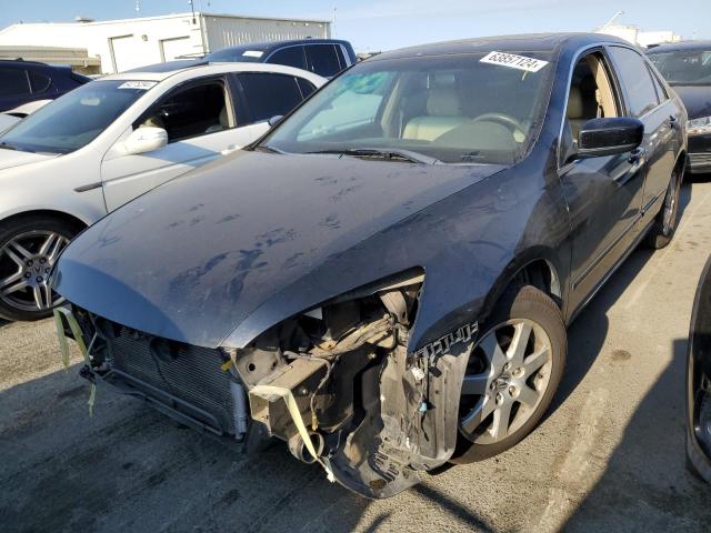 1HGCM66805A025159 - 2005 HONDA ACCORD EX BLACK photo 1