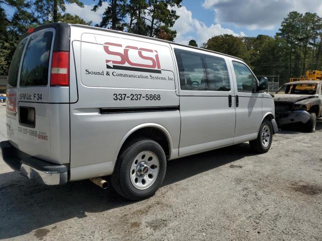 1GTS7AF43D1130116 - 2013 GMC SAVANA G1500 SILVER photo 3