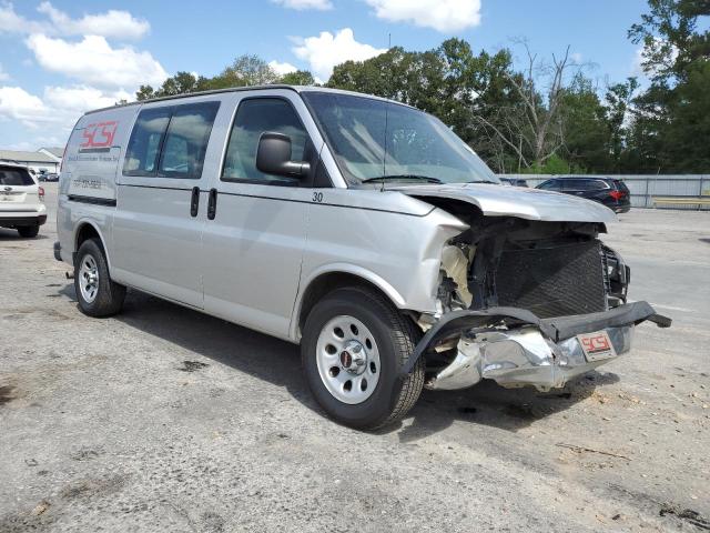 1GTS7AF43D1130116 - 2013 GMC SAVANA G1500 SILVER photo 4